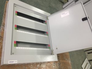 Ezitown row enclosure din rail 3 level 16 poles