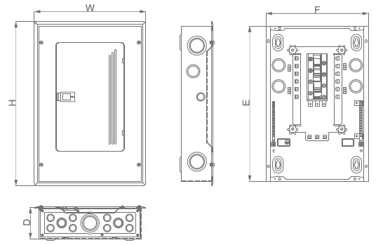 mepe-ip45-distribution-box-plug-in-carbon-steel-specification