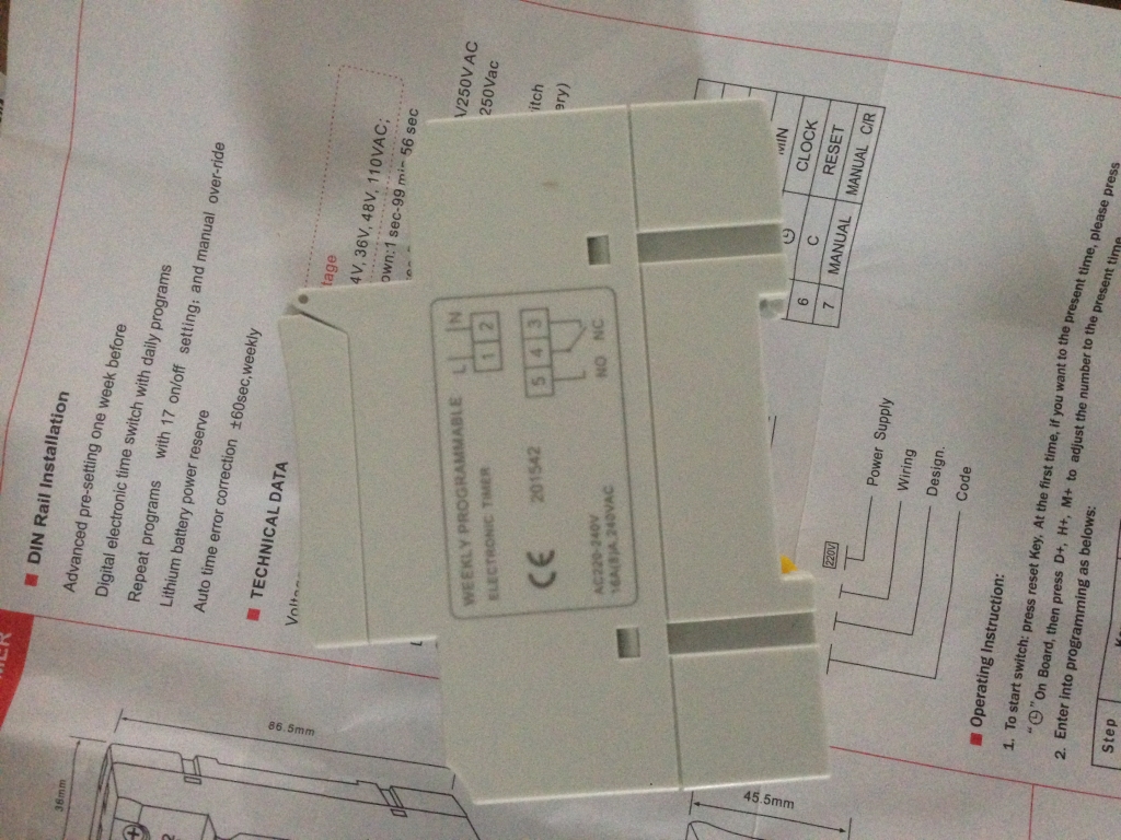 lcd display timer testing