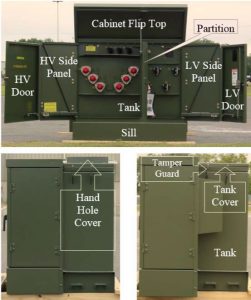 pad mounting transformer construction