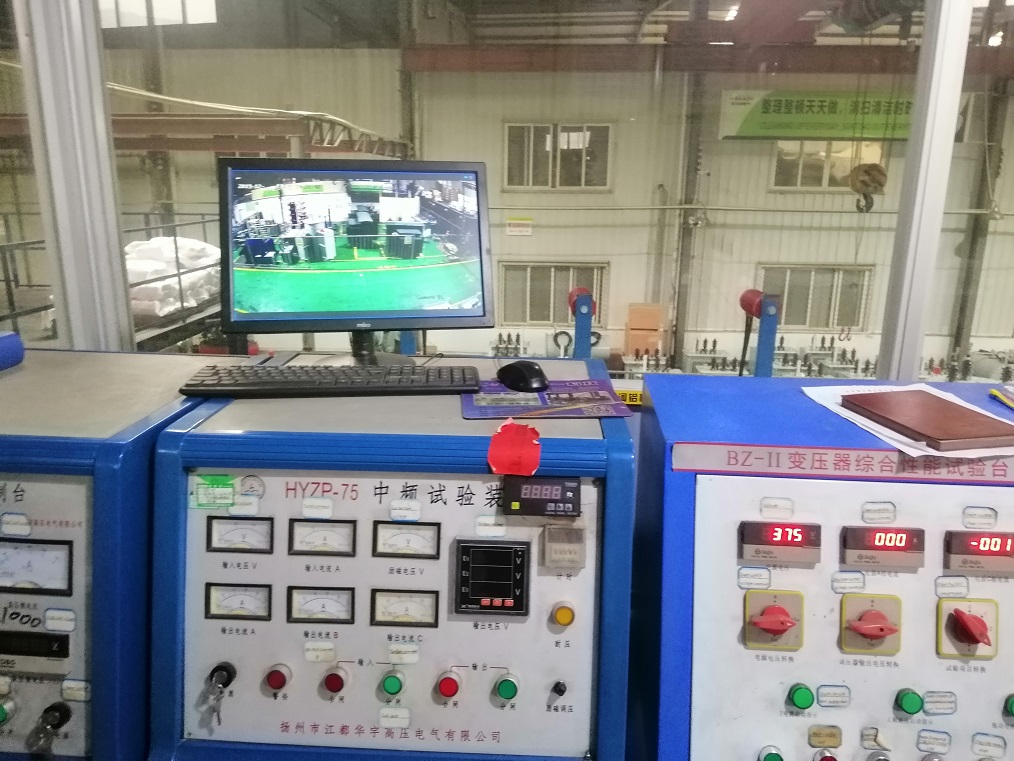 testing of pad mounting transformer